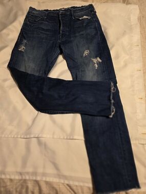 MOTHER Dark Blue Denim Jeans